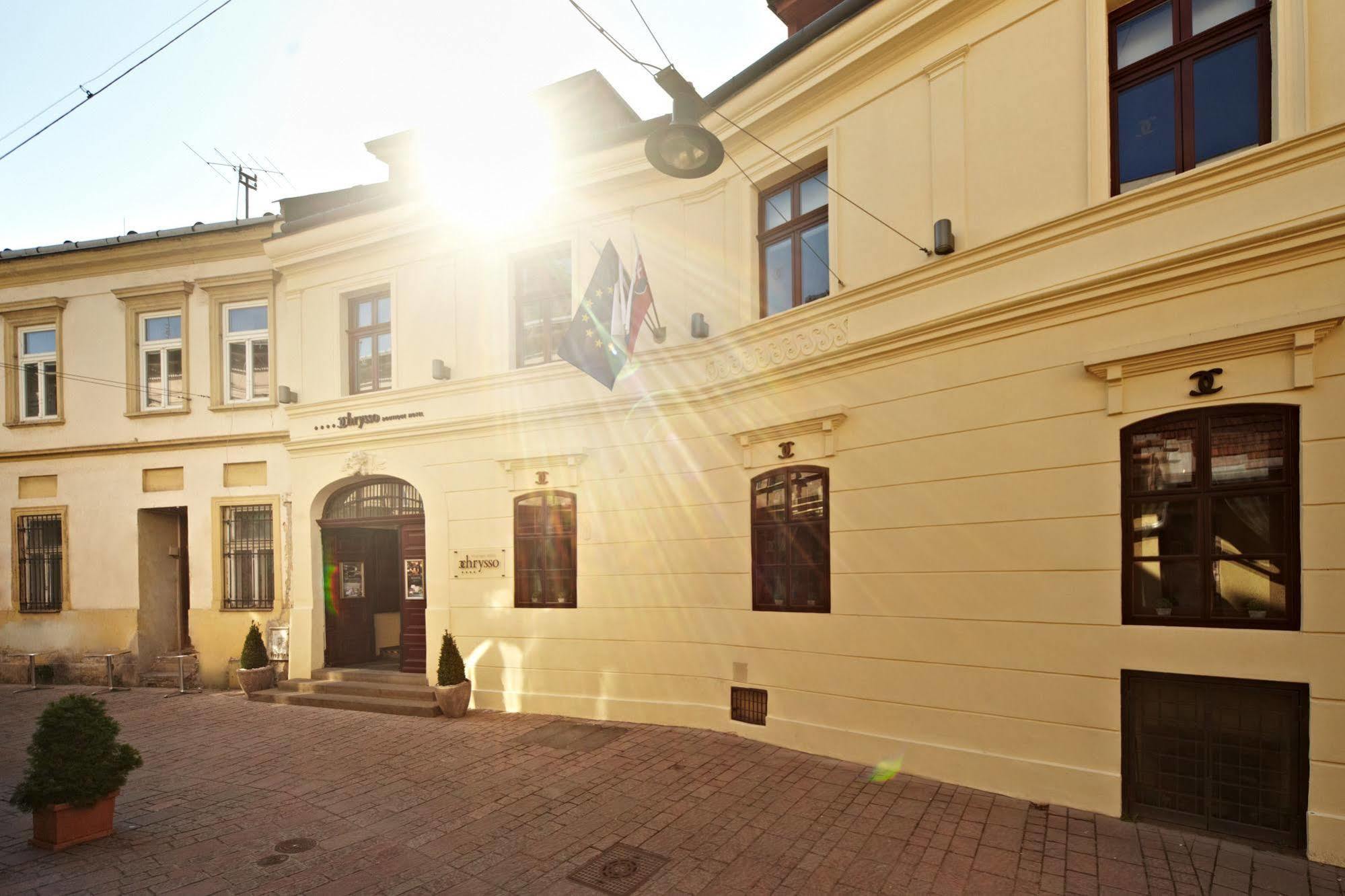 Boutique Hotel Chrysso Košice Exterior foto